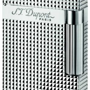 ST Dupont Lighter - Ligne 2 - Silver Diamond Head