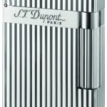 ST Dupont Lighter - Ligne 2 - Silver Montparnasse Vertical Lines