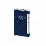 ST Dupont Lighter - Ligne 2 Torch - Blue Lacquer and Palladium