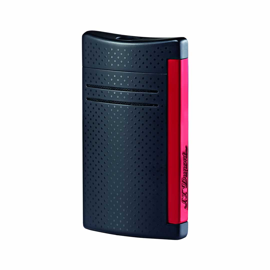 ST Dupont Lighter - Maxijet (Oxford Package) - Black and Red