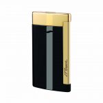 ST Dupont Lighter - Slim 7 - Golden and Black